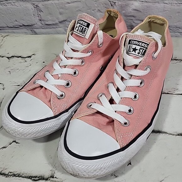 Converse Chuck Taylor All Star Classic Canvas Sneakers Shoes Pink Womens Size 9 - Picture 1 of 12